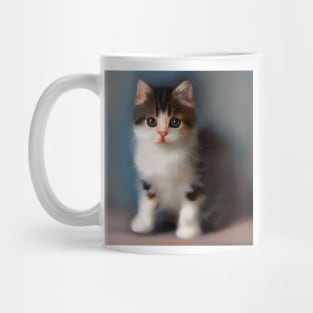 cute cat kitten 2 Mug